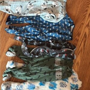 Assorted Baby Footed Pajamas